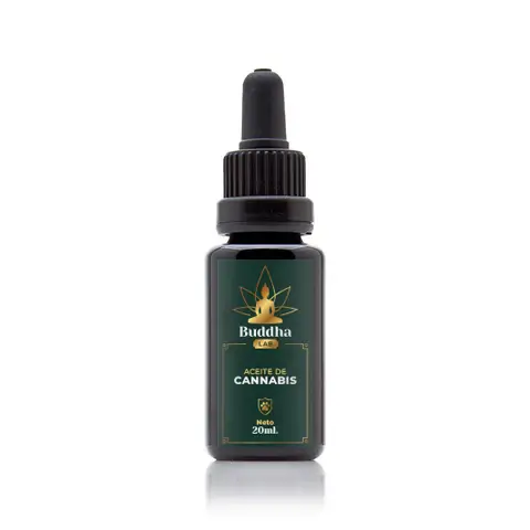 Botella de aceite de cannabis de 20ml - Buda Lab