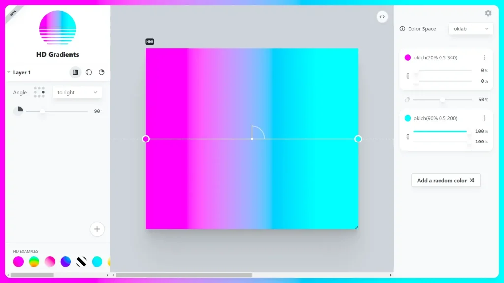 HD Gradients screenshot web